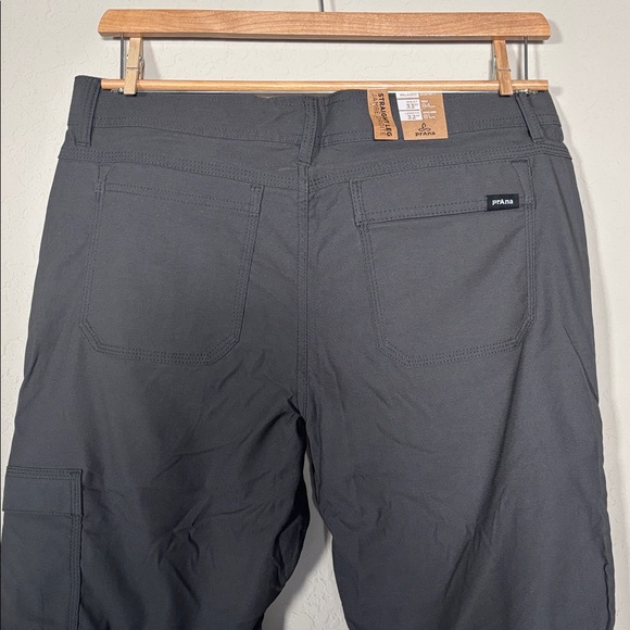 Prana Men's Zion ll Stretch Charcoal Cargo Pants. NWT Size 33x32 - Picture 7 of 13